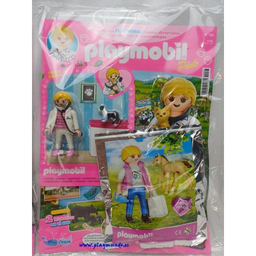 PLAYMOBIL REVISTA PINK Nº66 VETERINARIA (MAYO 2026) MOD01 [0]