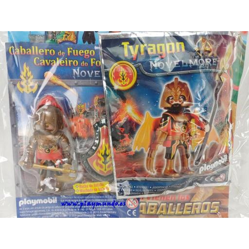 PLAYMOBIL REVISTA BLUE Nº87 CABALLEROS DE BURNHAM (MAYO 2026)  [1]