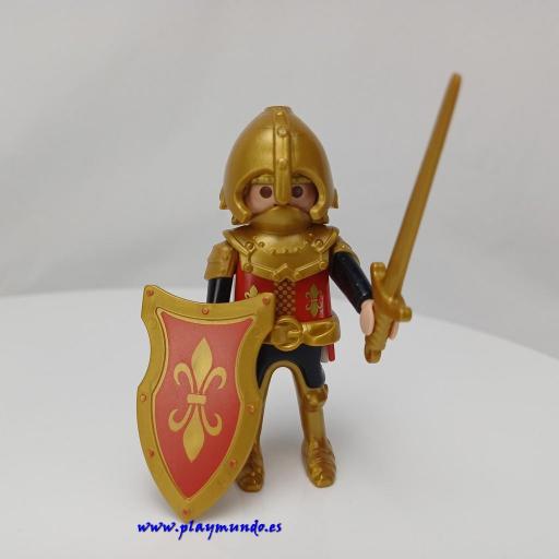 PLAYMOBIL GUERRERO CABALLERO MEDIEVAL MUÑECO CLICK  MOD1008 [0]