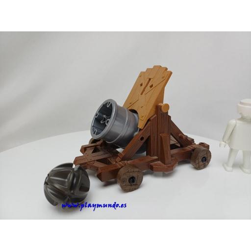 PLAYMOBIL CAÑON DE ASEDIO GRANDE MEDIEVAL PIRATA MOD02
