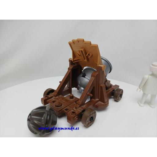 PLAYMOBIL CAÑON DE ASEDIO GRANDE MEDIEVAL PIRATA MOD02 [2]