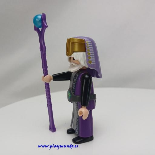 PLAYMOBIL HECHICERO BRUJO MAGO MEDIEVAL  MOD0256 [1]