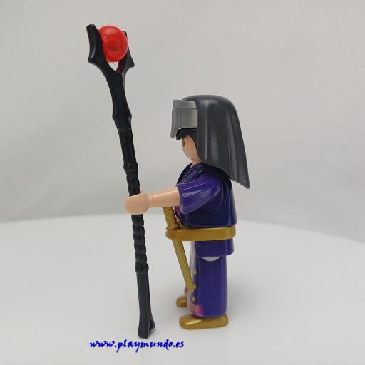 PLAYMOBIL HECHICERO BRUJO MAGO MEDIEVAL  MOD0257 [0]