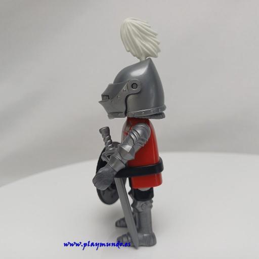 PLAYMOBIL GUERRERO CABALLERO MEDIEVAL MUÑECO CLICK  MOD1052 [1]