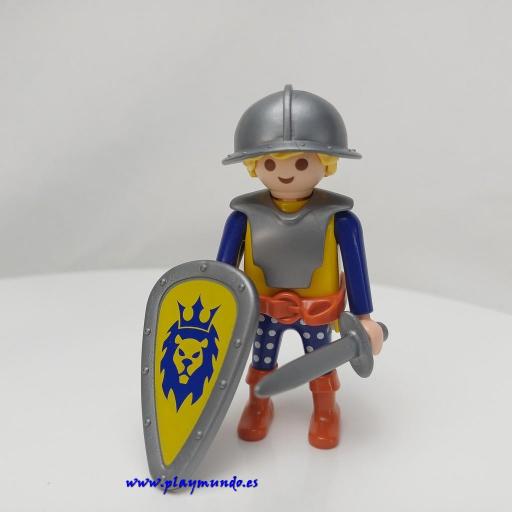 PLAYMOBIL GUERRERO CABALLERO MEDIEVAL MUÑECO CLICK  MOD1053 [0]