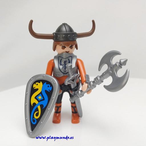 PLAYMOBIL GUERRERO CABALLERO MEDIEVAL MUÑECO CLICK  MOD1055 [0]