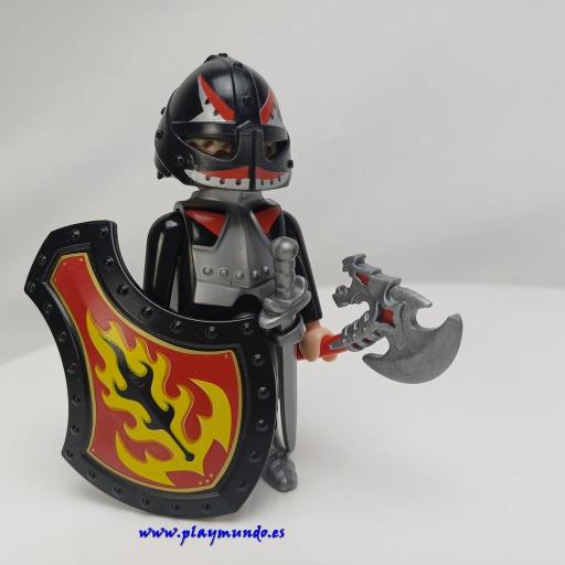 PLAYMOBIL GUERRERO CABALLERO MEDIEVAL MUÑECO CLICK  MOD1058 [0]