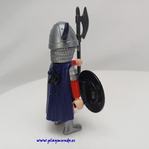 PLAYMOBIL VIKINGO GUERRERO CABALLERO MEDIEVAL MUÑECO CLICK  MOD1060 [1]