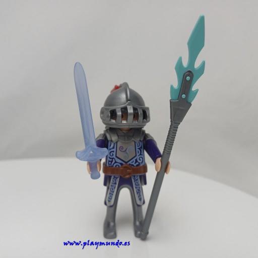 PLAYMOBIL GUERRERO CABALLERO MEDIEVAL MUÑECO CLICK  MOD1061 [0]