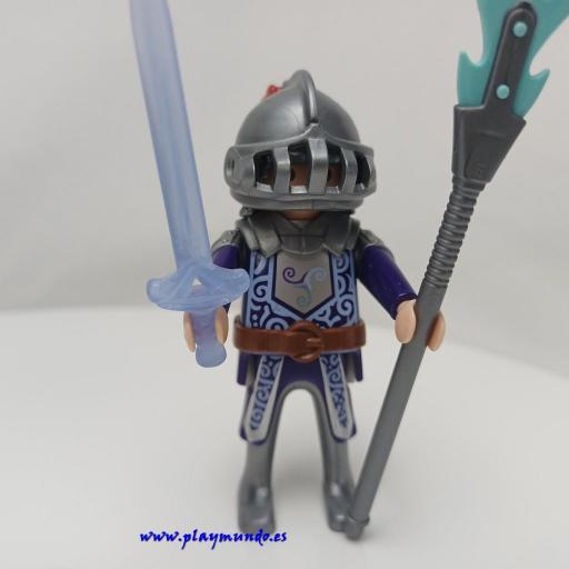 PLAYMOBIL GUERRERO CABALLERO MEDIEVAL MUÑECO CLICK  MOD1061 [1]
