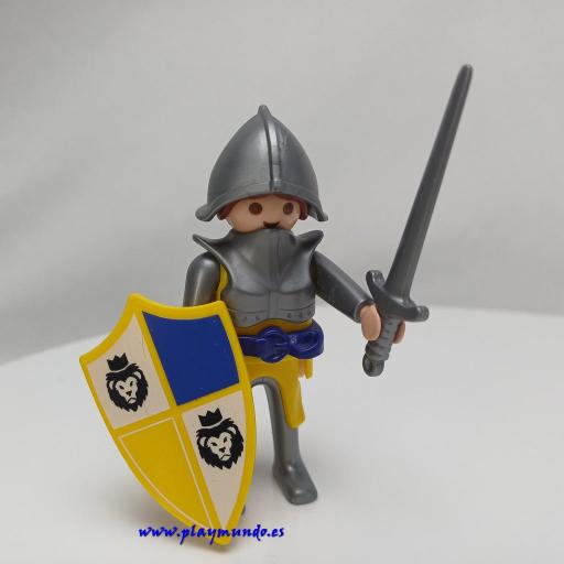 PLAYMOBIL GUERRERO CABALLERO MEDIEVAL MUÑECO CLICK  MOD1065 [0]