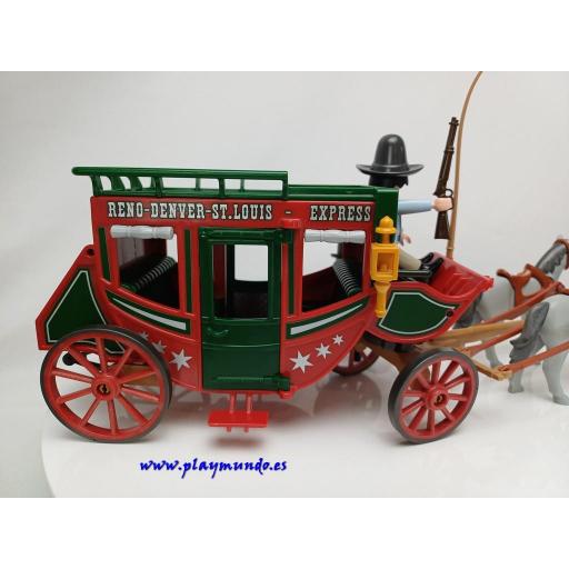 PLAYMOBIL 4399  DILIGENCIA OESTE WESTERN (AÑO 2014) [5]