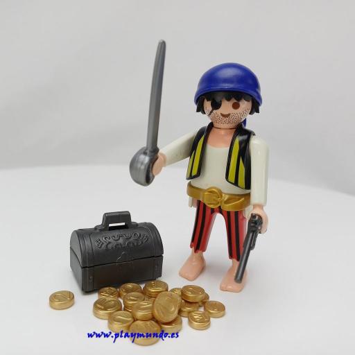 PLAYMOBIL 4662 SPECIAL PIRATA PAÑUELO AZUL (AÑO 2007 - 2008) [0]