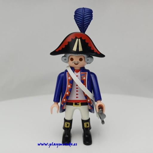 PLAYMOBIL CAPITAN SOLDADO MUÑECO CLICK MOD016 [1]