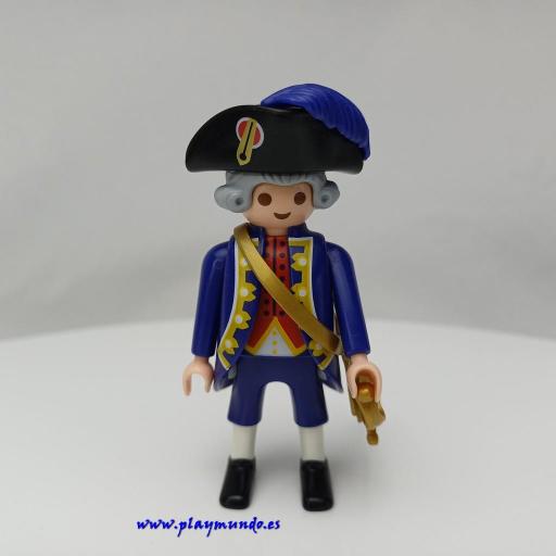 PLAYMOBIL CAPITAN GENERAL SOLDADO MUÑECO CLICK MOD017 [0]