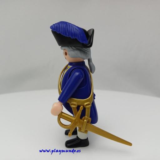 PLAYMOBIL CAPITAN GENERAL SOLDADO MUÑECO CLICK MOD017 [1]