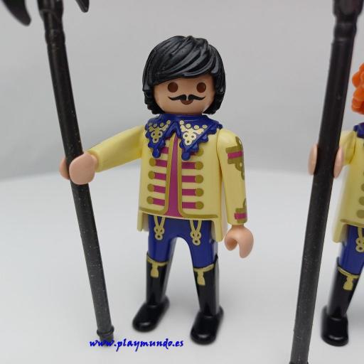PLAYMOBIL SOLDADOS GUARDIAS DE PALACIO [2]
