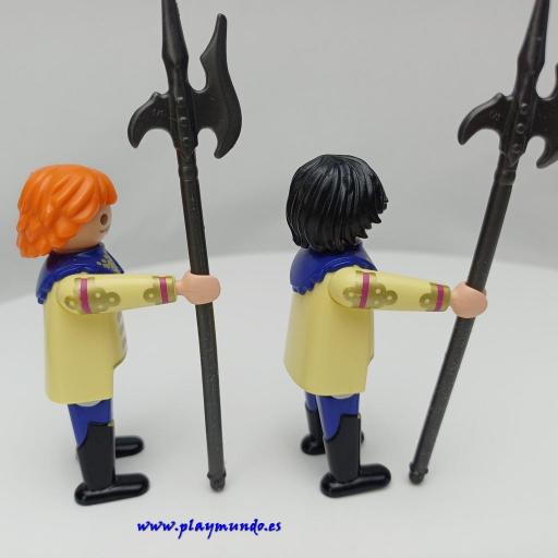PLAYMOBIL SOLDADOS GUARDIAS DE PALACIO [4]