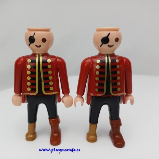 PLAYMOBIL 2 PERSONAJES MOD0987 (DESGASTE DIBUJO) [0]