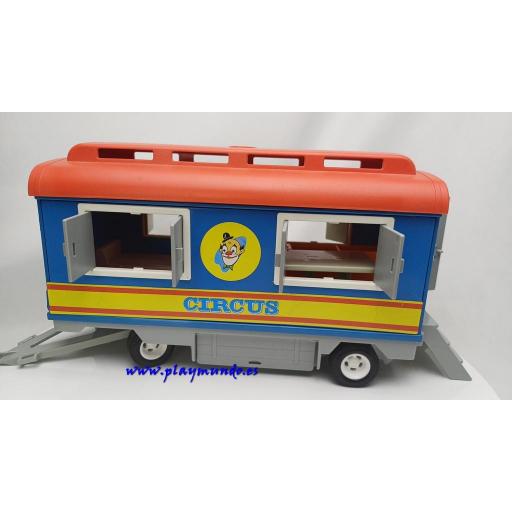 PLAYMOBIL 3477 REMOLQUE DE LOS PAYASOS DEL CIRCO (AÑO 1982 - 1990)  [3]