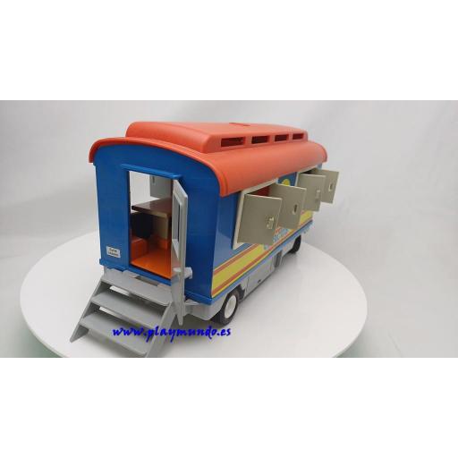 PLAYMOBIL 3477 REMOLQUE DE LOS PAYASOS DEL CIRCO (AÑO 1982 - 1990)  [4]