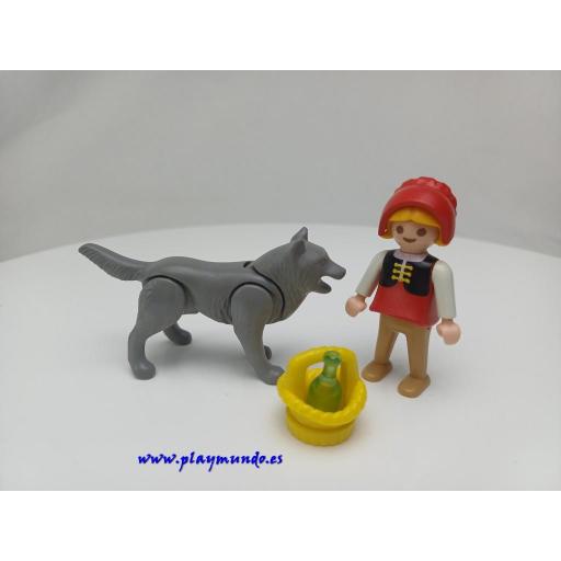 PLAYMOBIL 4562 SPECIAL CAPERUCITA ROJA Y EL LOBO (AÑO 1999 - 2000) [1]