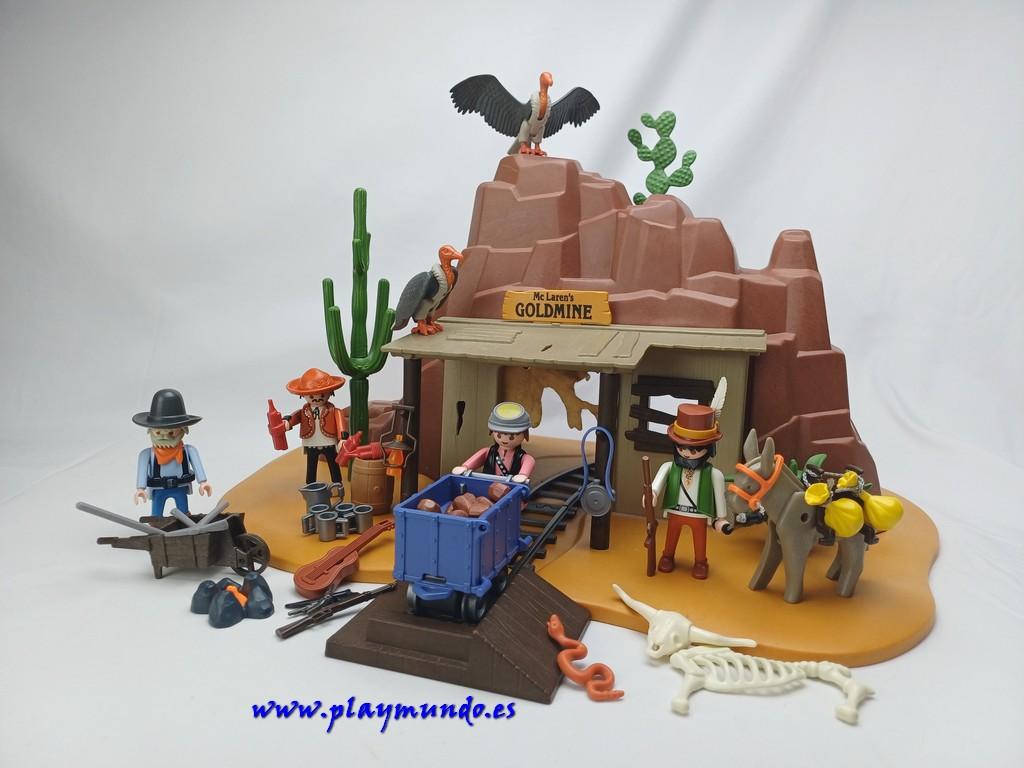 PLAYMOBIL 3802 MINA DEL OESTE (AÑO 1994)