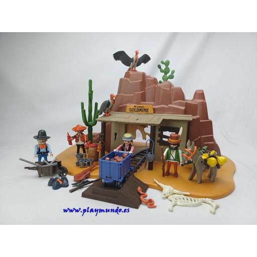​PLAYMOBIL 3802 MINA DEL OESTE (AÑO 1994) [0]