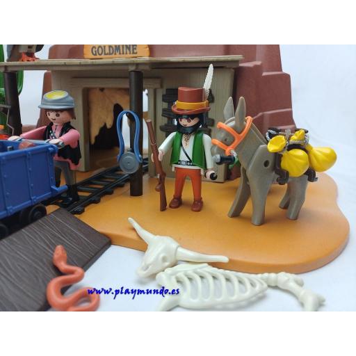 ​PLAYMOBIL 3802 MINA DEL OESTE (AÑO 1994) [2]