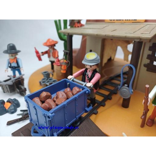 ​PLAYMOBIL 3802 MINA DEL OESTE (AÑO 1994) [3]