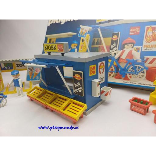 PLAYMOBIL 3418 QUIOSCO Y BICICLETAS (AÑO 1984) [1]
