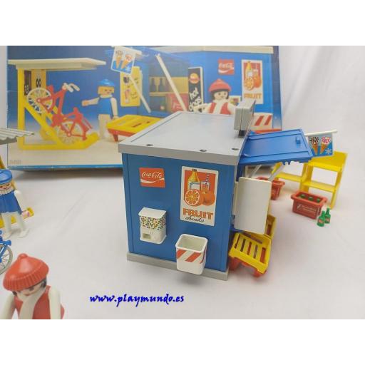 PLAYMOBIL 3418 QUIOSCO Y BICICLETAS (AÑO 1984) [2]
