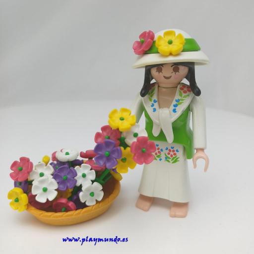 PLAYMOBIL 4522 SPECIAL DAMA VICTORIANA CON FLORES (AÑO 1995 - 1998)