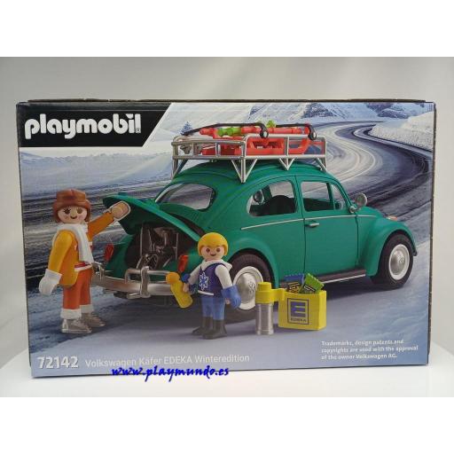 PLAYMOBIL 72142 VOLKSWAGEN BEETLE ESCARABAJO - EDICION EDEKA [1]