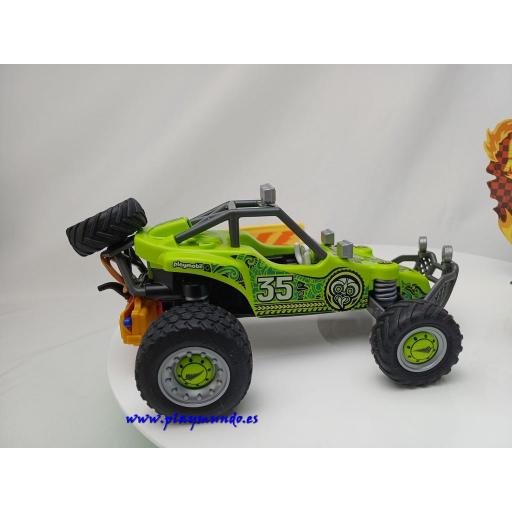​PLAYMOBIL  72063 COCHE DE CARRERAS BUGGY TODOTERRENO RALLY [4]