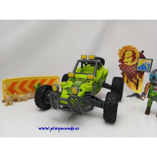 ​PLAYMOBIL  72063 COCHE DE CARRERAS BUGGY TODOTERRENO RALLY [5]