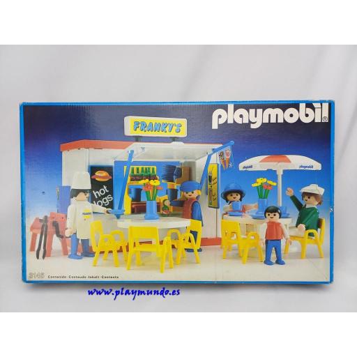 PLAYMOBIL 3146 BAR QUIOSCO FRANKY´S (AÑO 1987) [4]