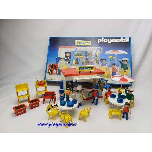 PLAYMOBIL 3146 BAR QUIOSCO FRANKY´S (AÑO 1987)