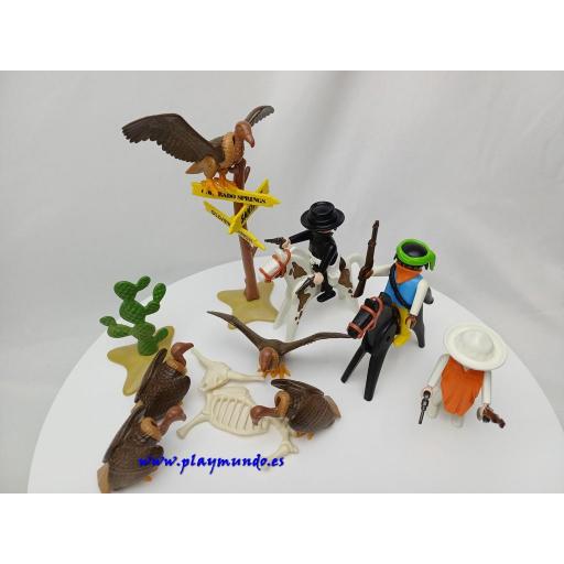 ​PLAYMOBIL 3748 BANDIDOS OESTE WESTERN (AÑO 1988 -1994) [2]