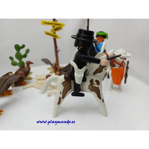 ​PLAYMOBIL 3748 BANDIDOS OESTE WESTERN (AÑO 1988 -1994) [6]