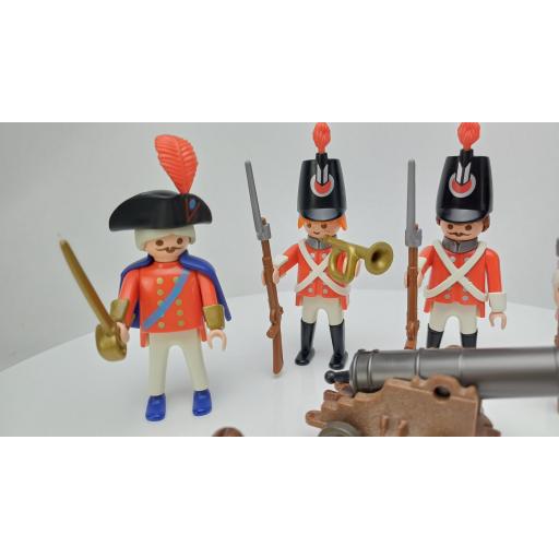 PLAYMOBIL 3795 SOLDADOS INGLESES  (AÑO 1990) [2]