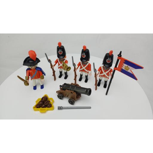 PLAYMOBIL 3795 SOLDADOS INGLESES  (AÑO 1990) [3]
