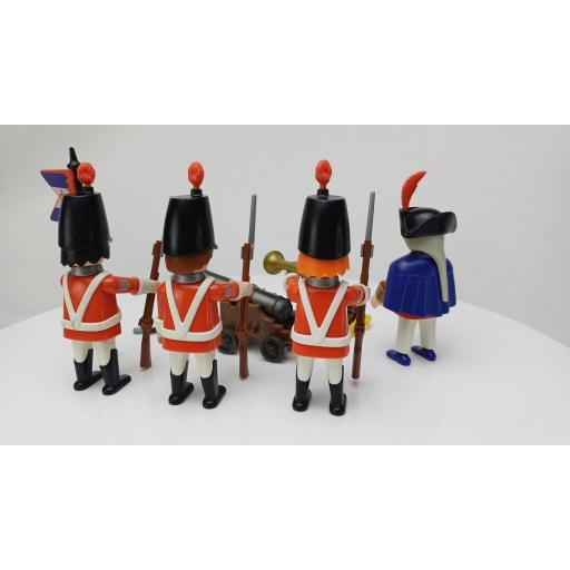 PLAYMOBIL 3795 SOLDADOS INGLESES  (AÑO 1990) [4]