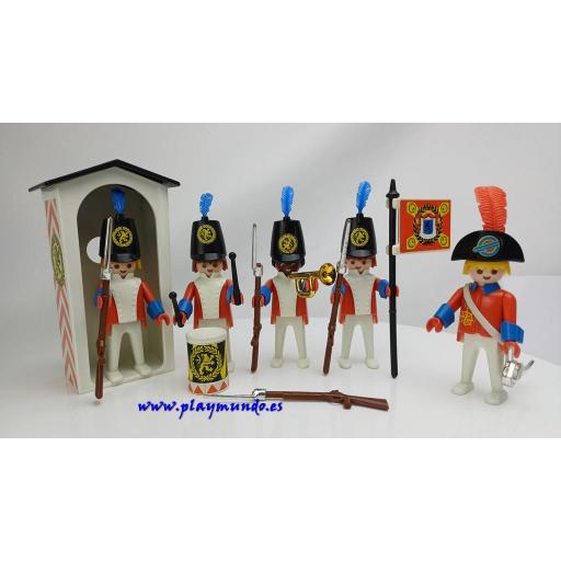 PLAYMOBIL 3544 SOLDADOS INGLESES  (AÑO 1978) 