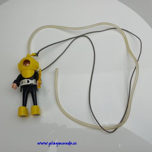 PLAYMOBIL 3348 BUZO SUBMARINISTA (AÑO 1984 - 1996) [2]