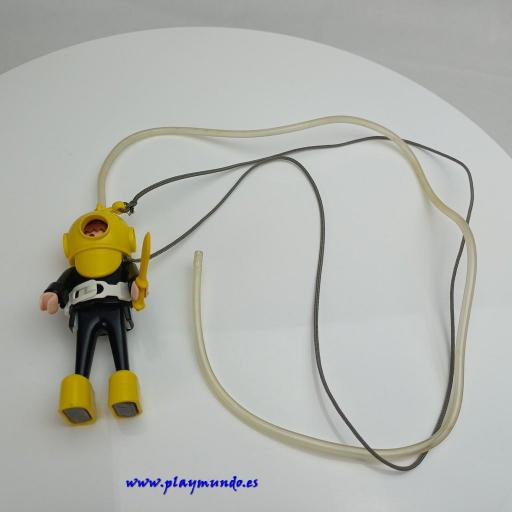 PLAYMOBIL 3348 BUZO SUBMARINISTA (AÑO 1984 - 1996) [3]