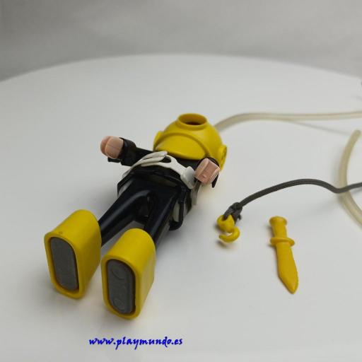 PLAYMOBIL 3348 BUZO SUBMARINISTA (AÑO 1984 - 1996) [5]