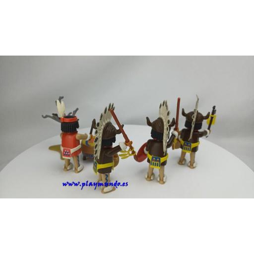 PLAYMOBIL 3732 INDIOS BAILANDO (AÑO 1989) [2]