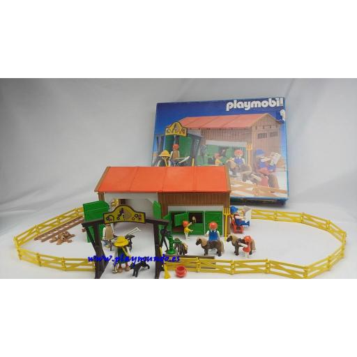 PLAYMOBIL 3436 GRANJA PONIS (VERSION 1 AÑO 1985) [0]