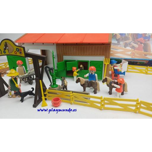 PLAYMOBIL 3436 GRANJA PONIS (VERSION 1 AÑO 1985) [1]